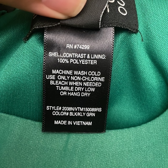 Enfocus long Black and green maxi EUC - Picture 9 of 9